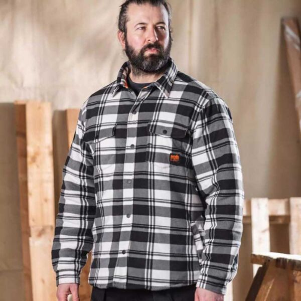 Worker Padded Checked Shirt Thumbnail