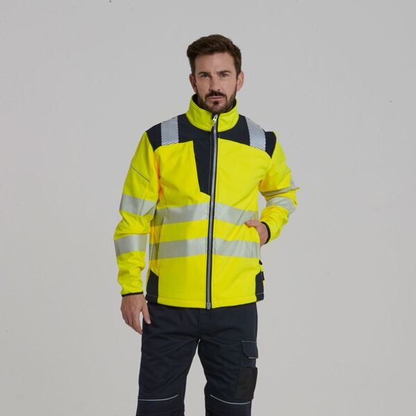 PW3 Hi-vis softshell jacket Thumbnail