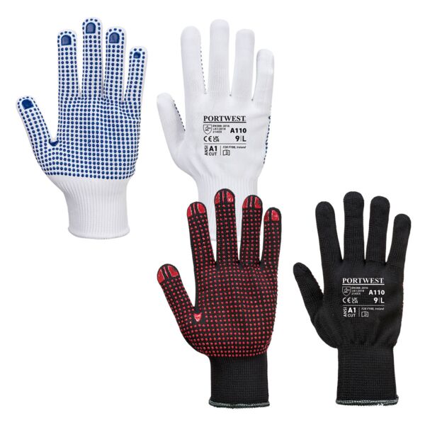 Nylon polka dot glove Thumbnail