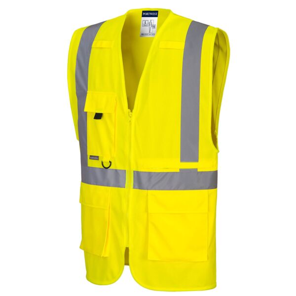 Hi-Vis Tablet Pocket Executive Vest Thumbnail