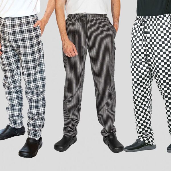 Unisex Printed Chefs Trousers Thumbnail